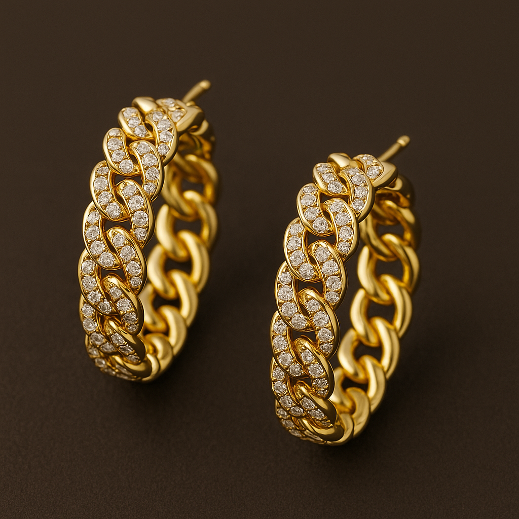 Miami Luxe – Statement Hoop Earrings